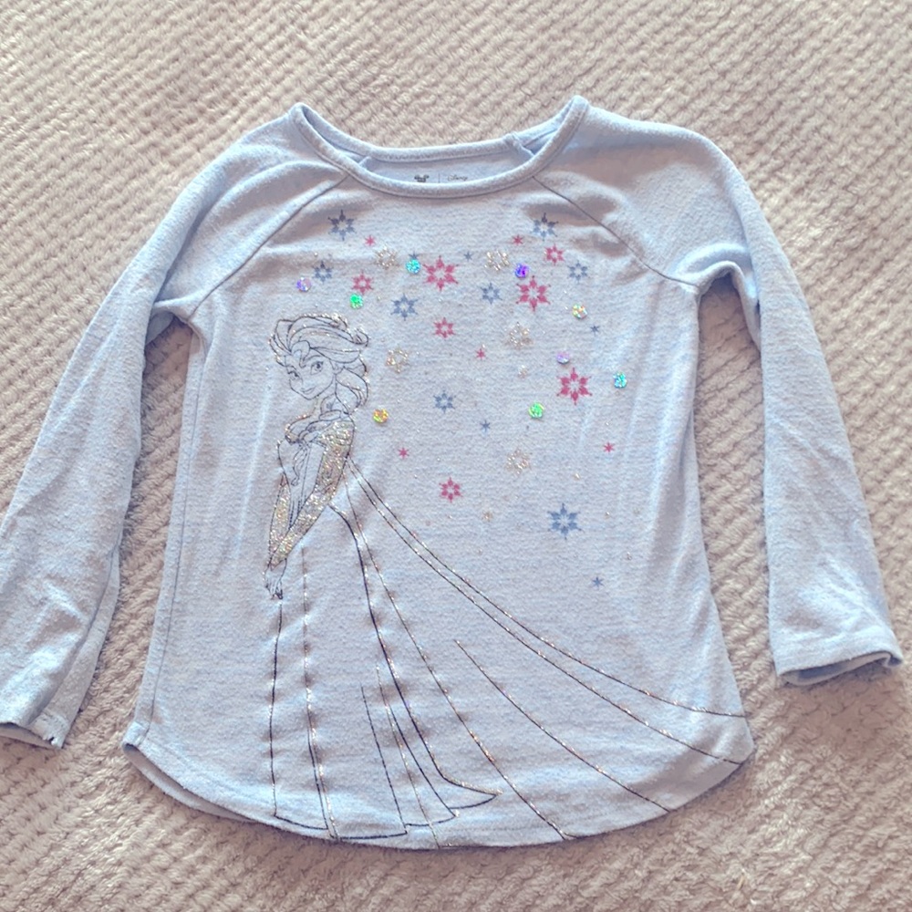 Girls Frozen long sleeve size 6